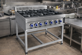 Газовая плита 6-ти горелочная ПГК-69 П без духовки