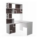 Стол письменный Омега 16 с надстройкой угловой (правый)