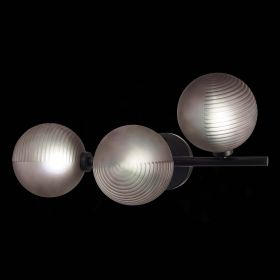 SL1184.401.03 Бра ST-Luce Черный/Дымчатый G9 3*5W.