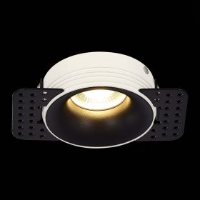 ST218.548.01 Св-к встр. Белый GU10 1*50W  IP20 D78xH30 165-265V Без ламп.