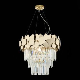 SL1232.203.06 Светильник подвесной ST-Luce Золотистый/Прозрачный, Золотистый E14 6*60W.