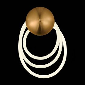 SL6102.311.30 Светильник настенный ST-Luce Латунь/Белый LED 1*30W 4000K.