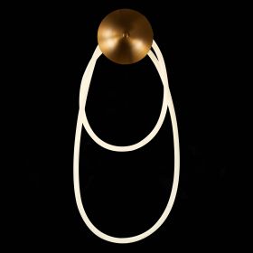 SL6102.301.30 Светильник настенный ST-Luce Латунь/Белый LED 1*30W 4000K.