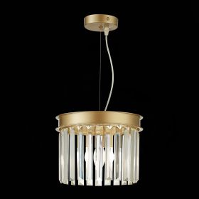 SL1624.203.01 Светильник подвесной ST-Luce шампань/прозрачный E14 1*40W.