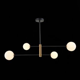 .SLE220103-04 Светильник потолочный Черный, Бронза/Белый G9 4*5W