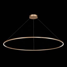 ST605.243.72 Светильник подвесной ST-Luce Золотистый/Белый LED 1*72W 4000K.