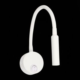 ST653.531.01 Светильник настенный ST-Luce Белый/Белый LED 1*3W 3000K.