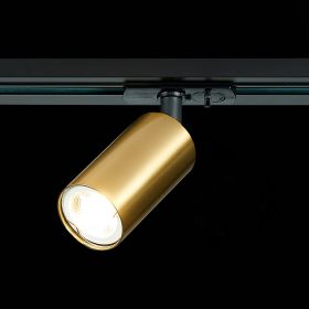 ST300.206.01 Св-к трек. Золотистый GU10 1*50W  IP20 L100xW54xH142 220V Без ламп.