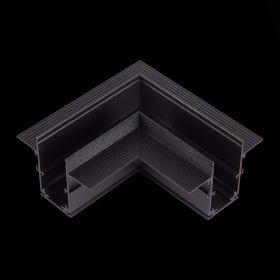 ST007.429.00 Угол-соединитель для встраиваемого магнитного шинопровода под ГКЛ 9м ST-Luce Черный.