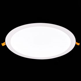 ST209.538.24 Св-к встр. Белый LED 1*24W 3000K 1 728Lm Ra80 110° IP20 D300xH8 90-265V.