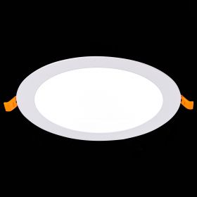 ST209.538.15 Св-к встр. Белый LED 1*15W 3000K 1 020Lm Ra80 110° IP20 D190xH8 90-265V.