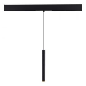 ST682.436.07 Магнитный трековый светильник Черный LED 1*7W 3000K Lm Ra90 36° IP20 D32xH307 48V.