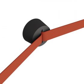 ST411.402.02 Накладное крепление-соединитель 2-х ремней ST-Luce Черный.