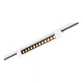 ST367.536.10 Св-к трек. Белый LED 1*10W 3000K 875Lm Ra90 24 IP20 L387xW49xH54 170-240VV.