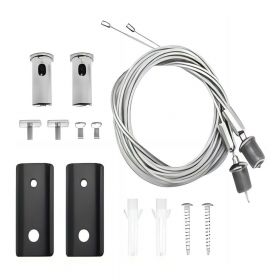 ST068.409.12 Комплект тросовых подвесов ST-Luce Черный.