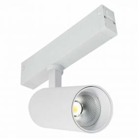 ST660.536.10 Св-к трек. Белый LED 1*10W 3000K 535Lm Ra>90 36° IP20 D40xH90 220V.