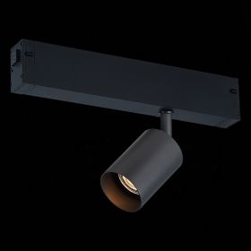 ST505.406.01 Св-к трек. Черный GU10 1*50W  IP20 L82xW70xH172 180-240V Без ламп.