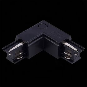 ST030.409.15R Угловой токоподвод правый для трехфазного шинопровода ST-Luce Черный.