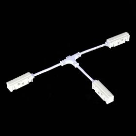 ST006.559.00 Коннектор питания T-образный для магнитного шинопровода ST-Luce Белый.