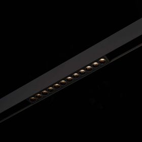 ST806.446.12 Магнитный трековый светильник Черный LED 1*12W 4000K 550Lm Ra>90 36° IP20 L220xW22xH44.