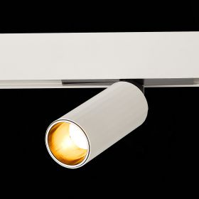 ST807.536.12 Магнитный трековый светильник Белый LED 1*12W 3000K 600Lm Ra>90 IP20 D50xH173 48VV.