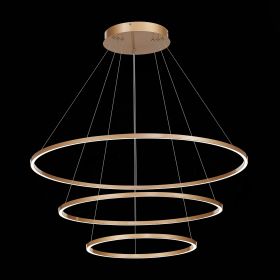 ST605.203.114 Cветильник подвесной SMART ST-Luce Золотистый/Белый LED 1*114W 2800-6500K.