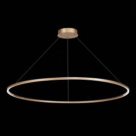 ST605.203.57 Cветильник подвесной SMART ST-Luce Золотистый/Белый LED 1*57W 2800-6500K.