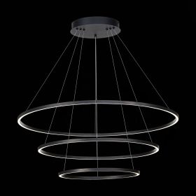 ST605.403.114 Cветильник подвесной SMART ST-Luce Черный/Белый LED 1*114W 2800-6500K.