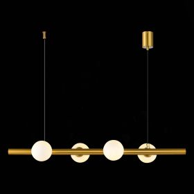 SL1185.203.04 Подвес ST-Luce Золотистый/Белый G9 4*5W.