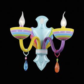 SL672.781.02 Бра ST-Luce Разноцветный/Разноцветный E14 2*40W.