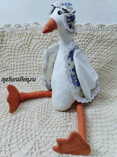 Сувенир "Льняные гуси"рис 2