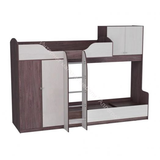 Кровать 2-х ярусная №2 Омега 18 (800*2000)