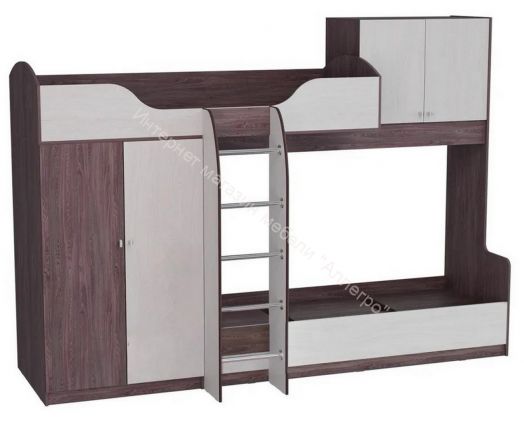 Кровать 2-х ярусная №2 Омега 18 (800*2000)