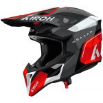 Airoh Wraaap Conquer Red Gloss шлем внедорожный