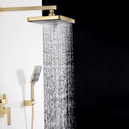 Frap H91 F7191-3 duş komplektinin montaj və detalları - 3 rejimli funksiyalar, izliv və daxili montaj elementləri ilə funksionallığı vurğulayır.18