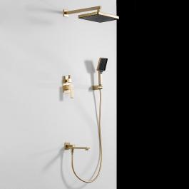 Frap H91 F7191-3 duş komplektinin montaj və detalları - 3 rejimli funksiyalar, izliv və daxili montaj elementləri ilə funksionallığı vurğulayır.36