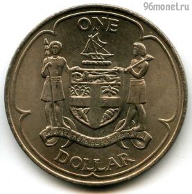 Фиджи 1 доллар 1969