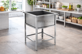 Ванна моечная ВМС/1-73/73 без борта 1 секция