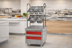 Прилавок для столовых приборов Онега МЛОЭ/ПСХ