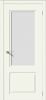Межкомнатная Дверь Verda Квадро 2 Лайтбеж со Стеклом Сатинато 2000х800мм (Полотно 1шт) / Верда.