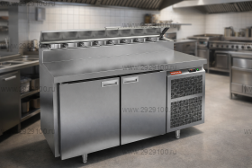 Стол холодильный для пиццы HICOLD PZ2-11/GN (1/6)