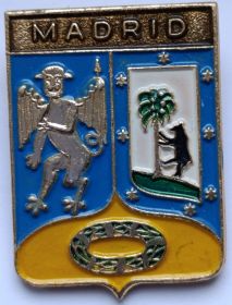 Значок герб Мадрид
