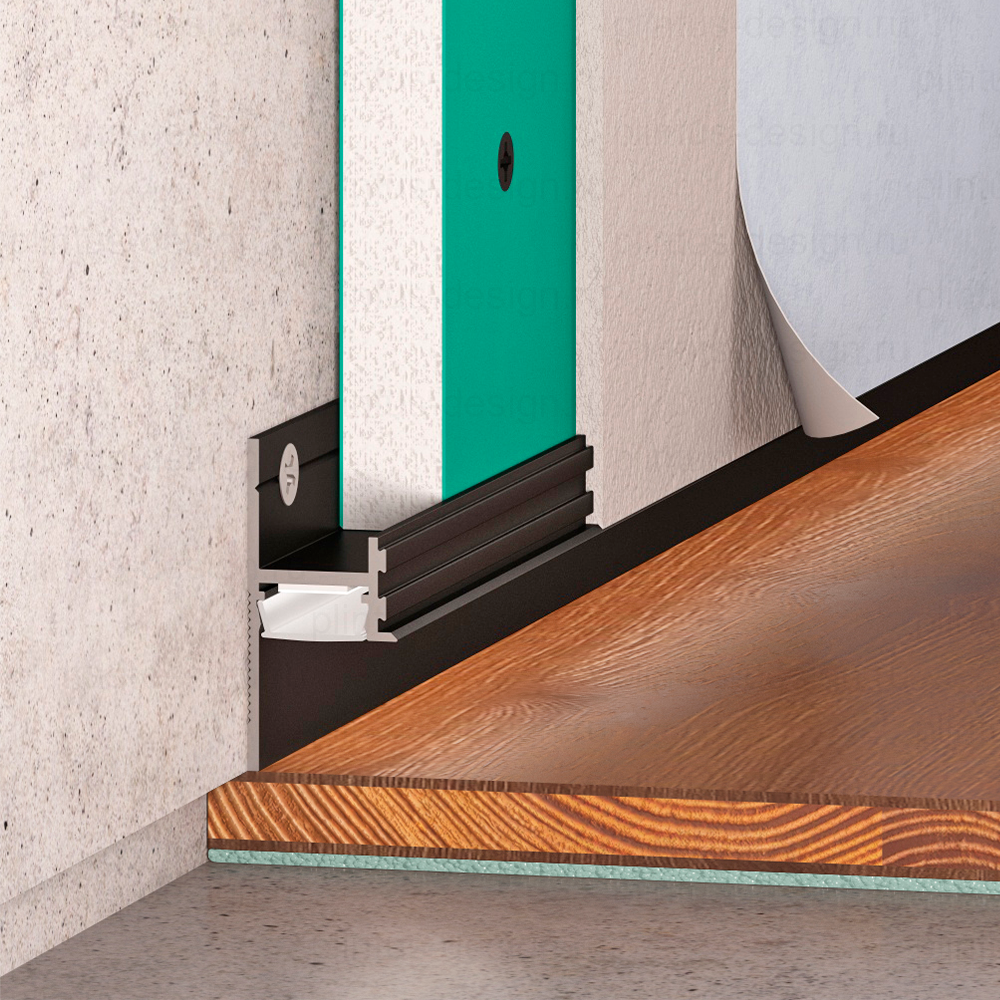 Pro Design 3213 теневой плинтус чёрный