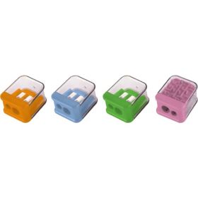 Точилка пласт deVENTE School Labyrinth 38*25*45 2 отверстие контейнер