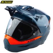 Шлем Klim X1 Alpha Concept, синий с оранжевым