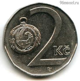 Чехия 2 кроны 1997