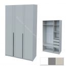 Шкаф 3-х дверный Ольга 6 со скрытыми ящиками