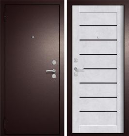 Металлическая Дверь Verda METIX 22 Античная Медь,2050*860 2050*960 мм / Верда