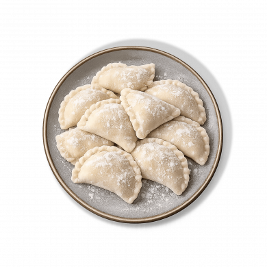 Вареники с картофелем и сюрпризами (замороженные)