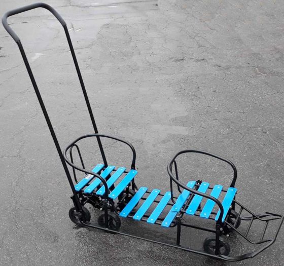 Санки Galaxy Black Auto Для двоих